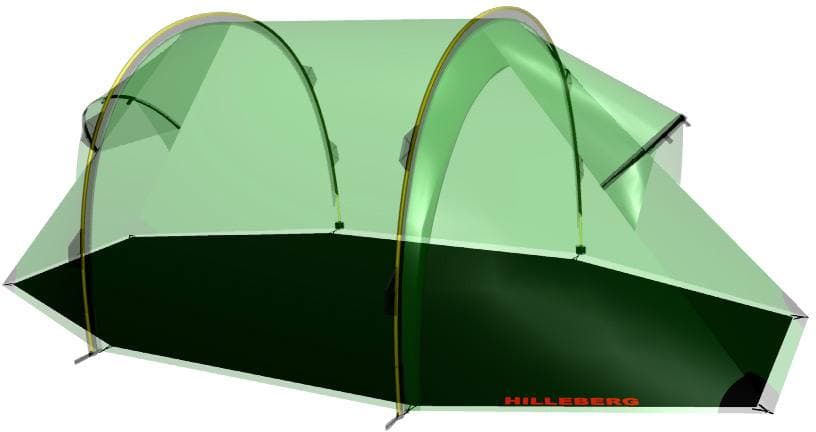 Hilleberg Nammatj 3 Footprint