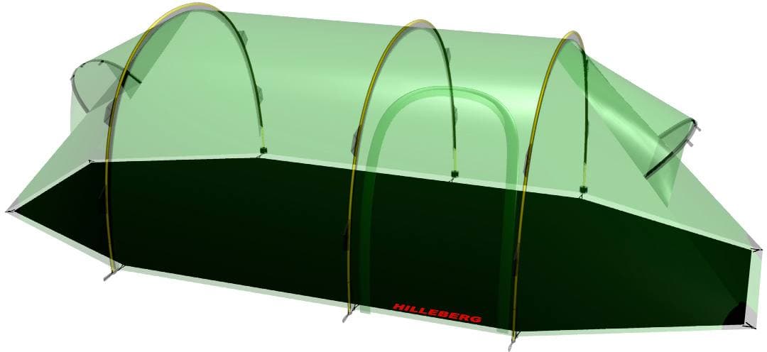 Hilleberg Nammatj 3 GT Footprint