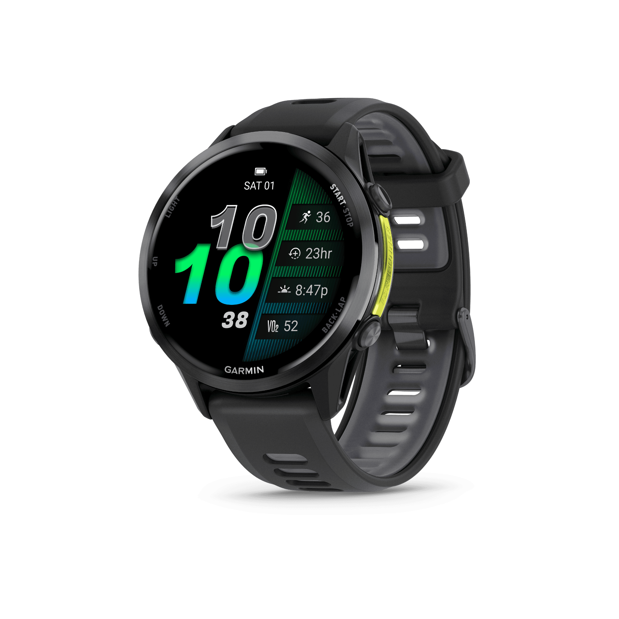 Garmin Forerunner 970 Hiilenharmaa DLC-titaani