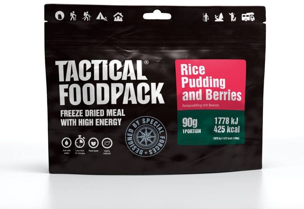 Tactical Foodpack Rice Pudding And Berries