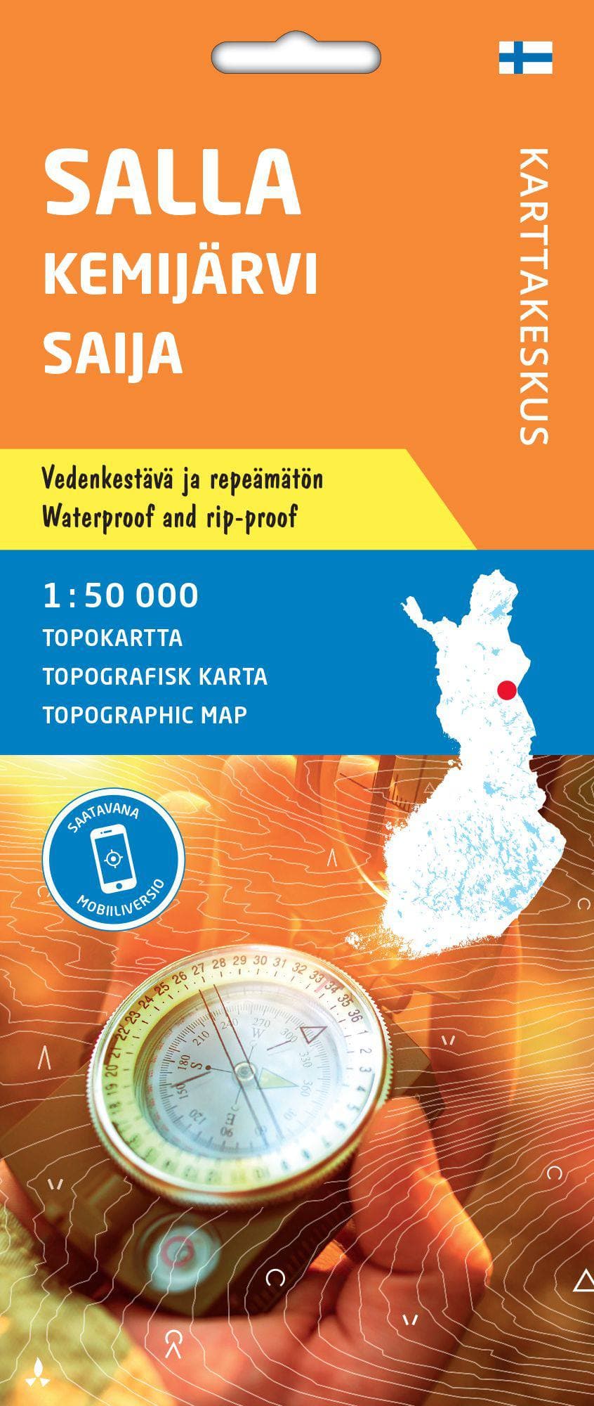 Karttakeskus Salla Kemijärvi Saija