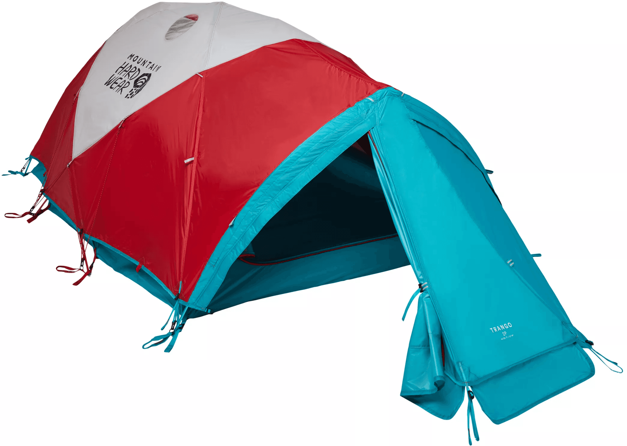 Mountain Hardwear Trango 2 Tent neljän vuodenajan teltta, 2hlö, punainen/ vaalea petrooli