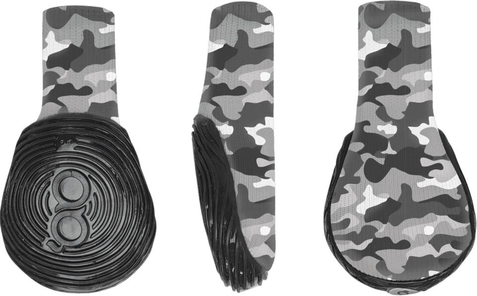 Goo-eez Trendz Snow Camo, koiran tossut, 2XL 2 kpl