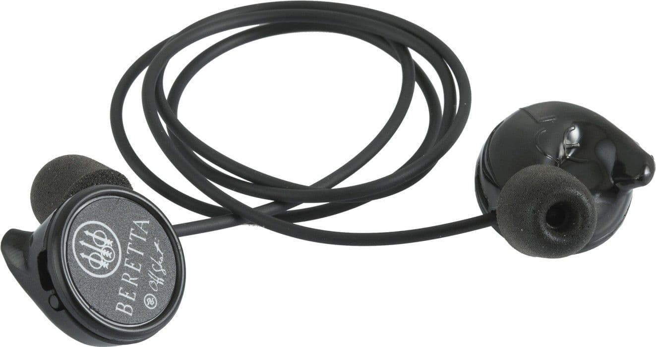 Beretta Earphones Mini Head Set Passive Black