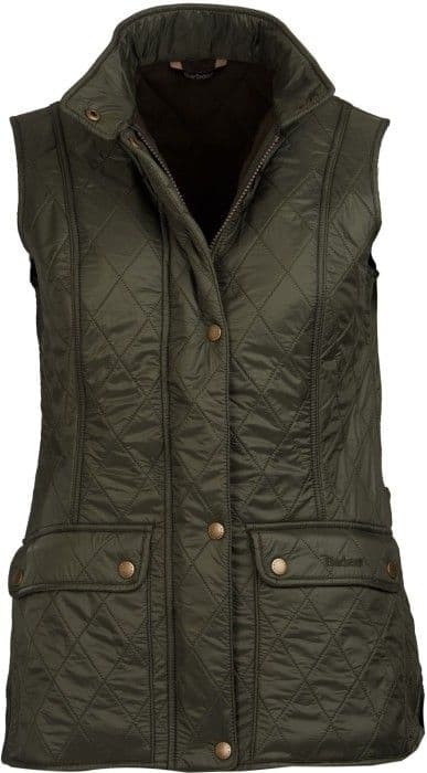 Barbour Wray Polarquilt Gilet naisten liivi, Olive