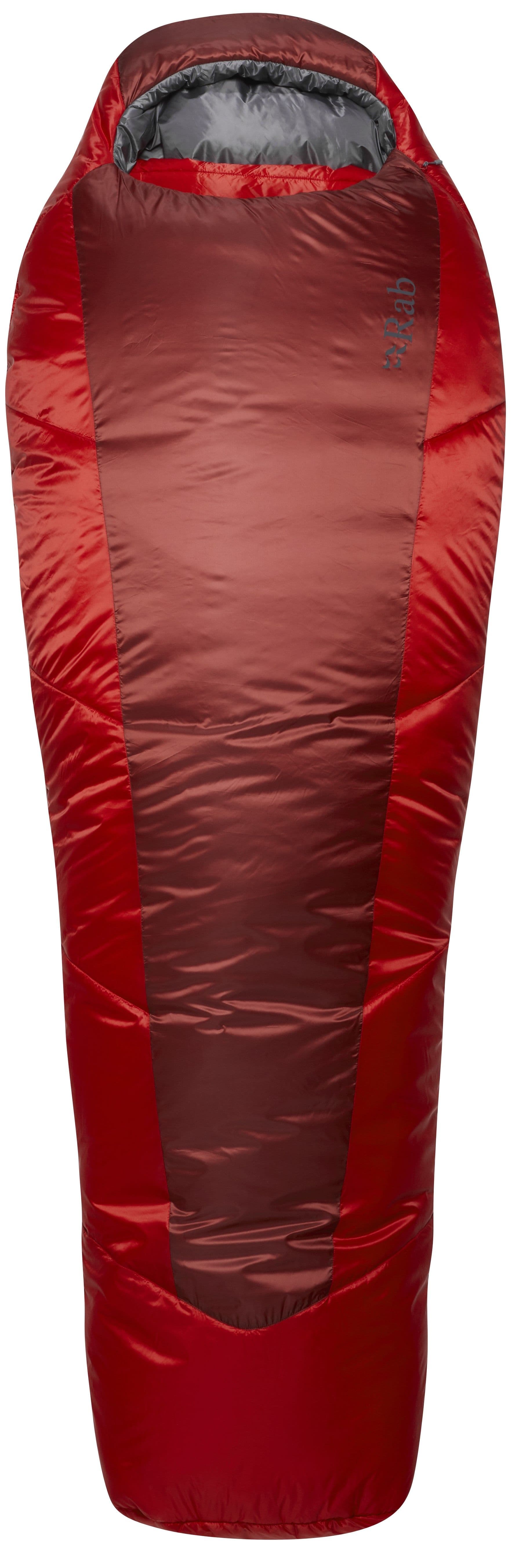 Rab Solar Eco 3 makuupussi, -8°C Oxblood Red