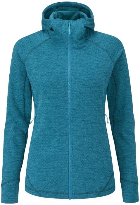 Rab Nexus Jacket naisten fleecetakki, sinivihreä