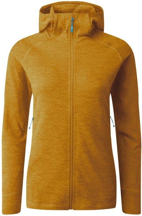 Rab Nexus Jacket naisten fleecetakki, keltaruskea