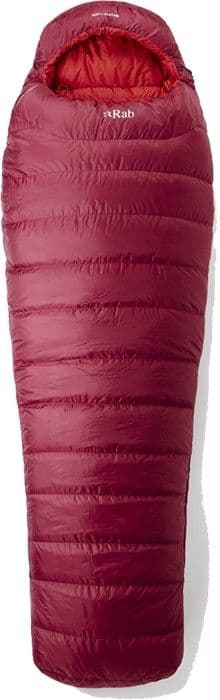 Rab Ascent 900 -naisten untuvamakuupussi max. 170cm, -18°C (Rococco)
