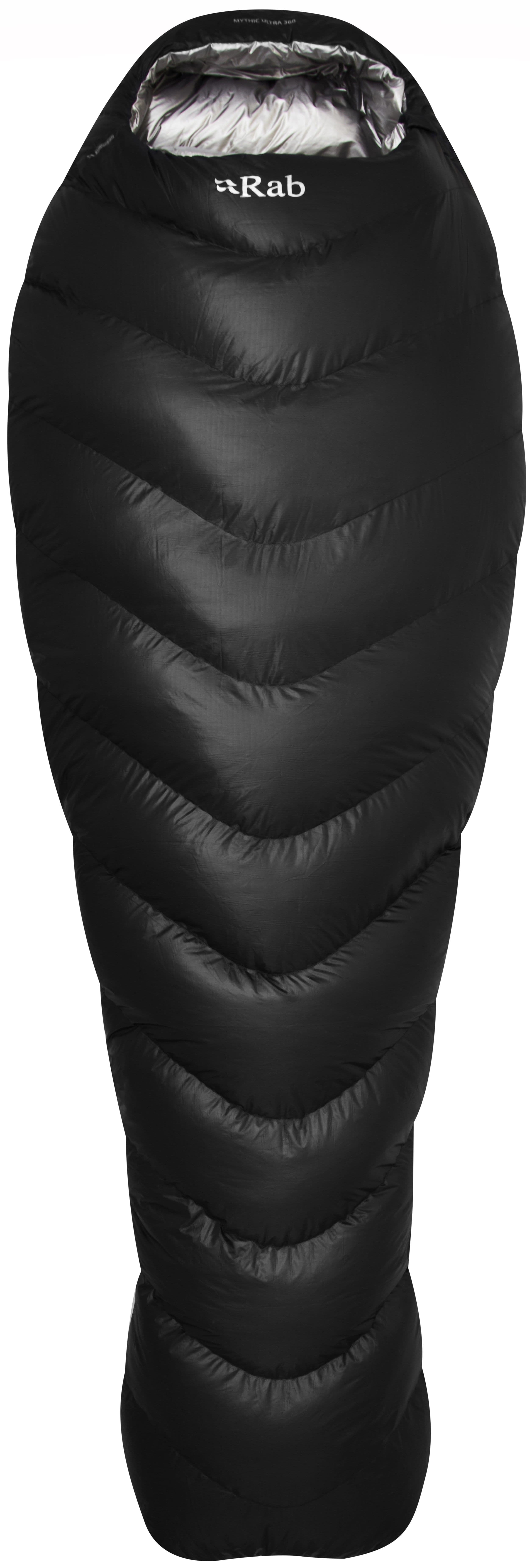 Rab Mythic Ultra 360 Reg Left Zip -8°C untuvamakuupussi, musta,