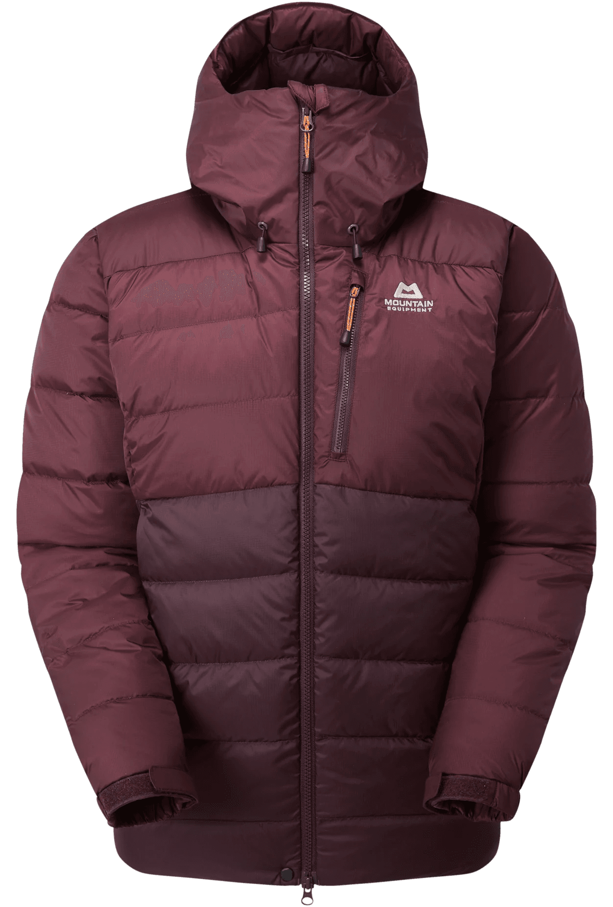 Mountain Equipment Trango Jacket naisten untuvatakki, viininpunainen/punaruskea
