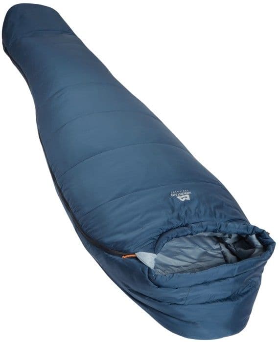 Mountain Equipment Lunar III makuupussi, deniminsininen