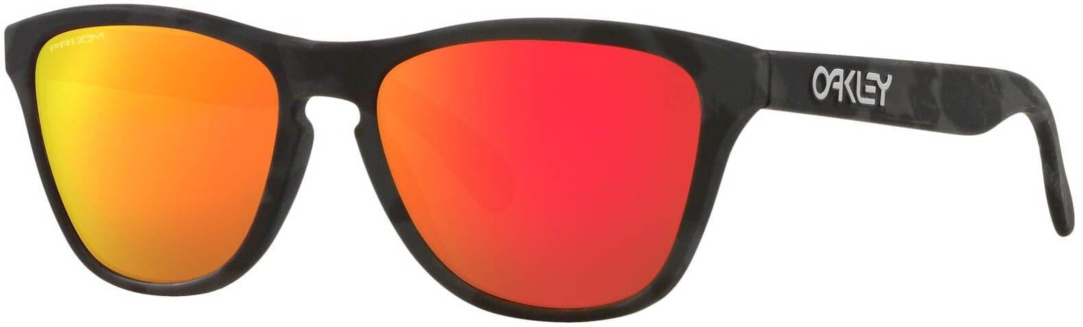 Oakley Frogskins Matte Black Camo Prizm Ruby lasten aurinkolasit
