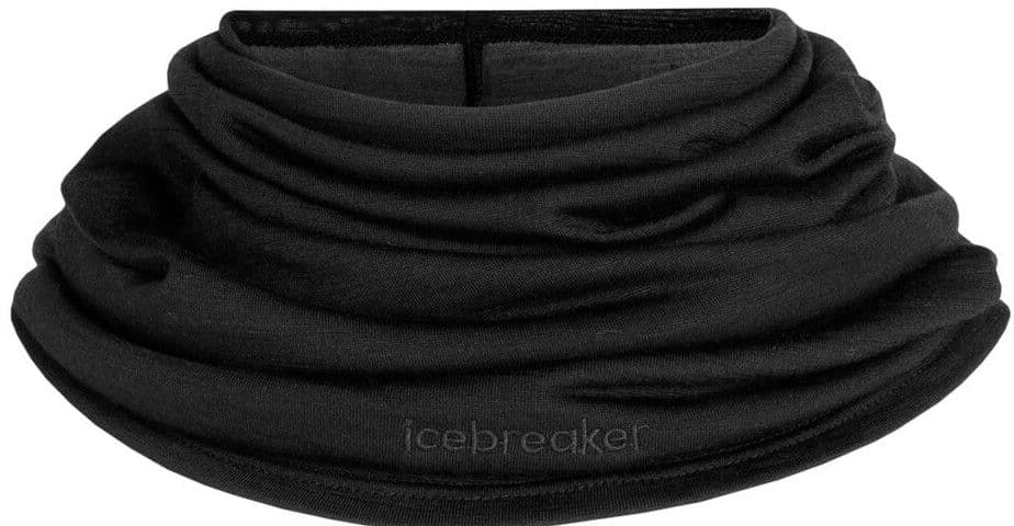 Icebreaker U Cool-Lite Flexi Chute tuubihuivi, musta