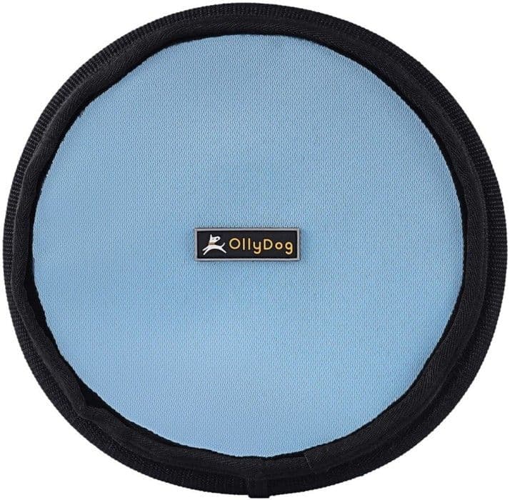 OllyDog Flyer Disc kelluva frisbee, sininen
