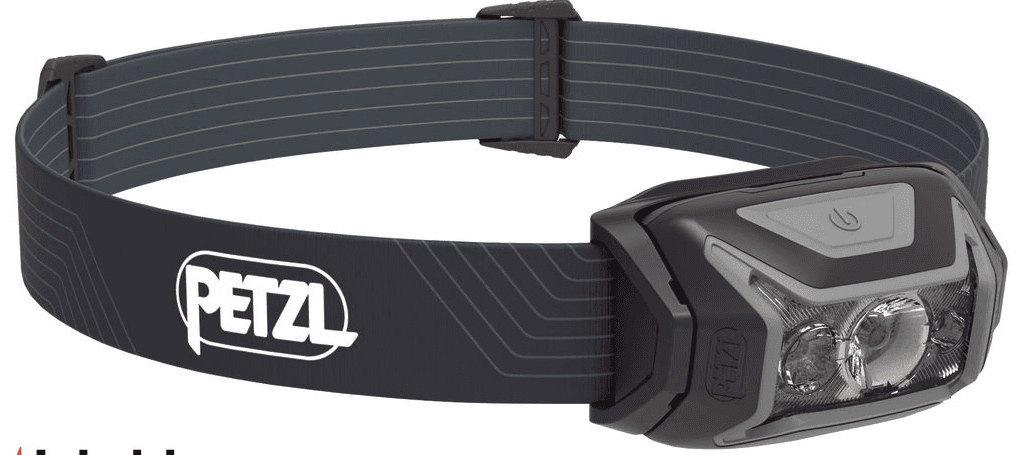 Petzl Actik Lamp otsalamppu, harmaa